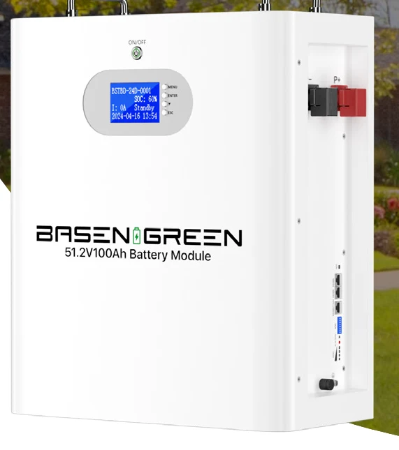 BasenGreen BR-WM-LV 5KWH 51.2V 100Ah Wall-Mounted LiFePO4 Battery