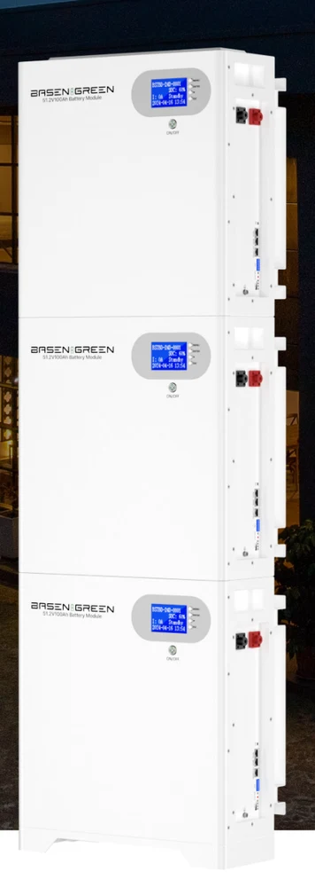 BasenGreen BR-WS-LV 15KWH 51.2V 300Ah Stackable LiFePO4 Battery