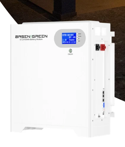 BasenGreen BR-WS-LV 5KWH 51.2V 100Ah Stackable LiFePO4 Battery