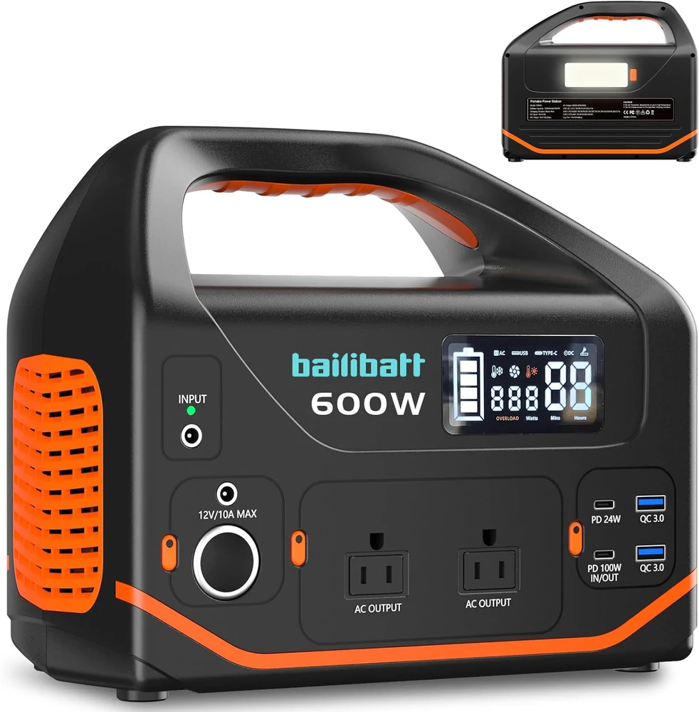 Bailibatt DW601S 600W 293Wh Portable Power Station