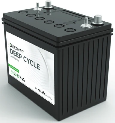 Discover D24A-085D AGM mobile deep cycle battery (12 V, 85 Ah)