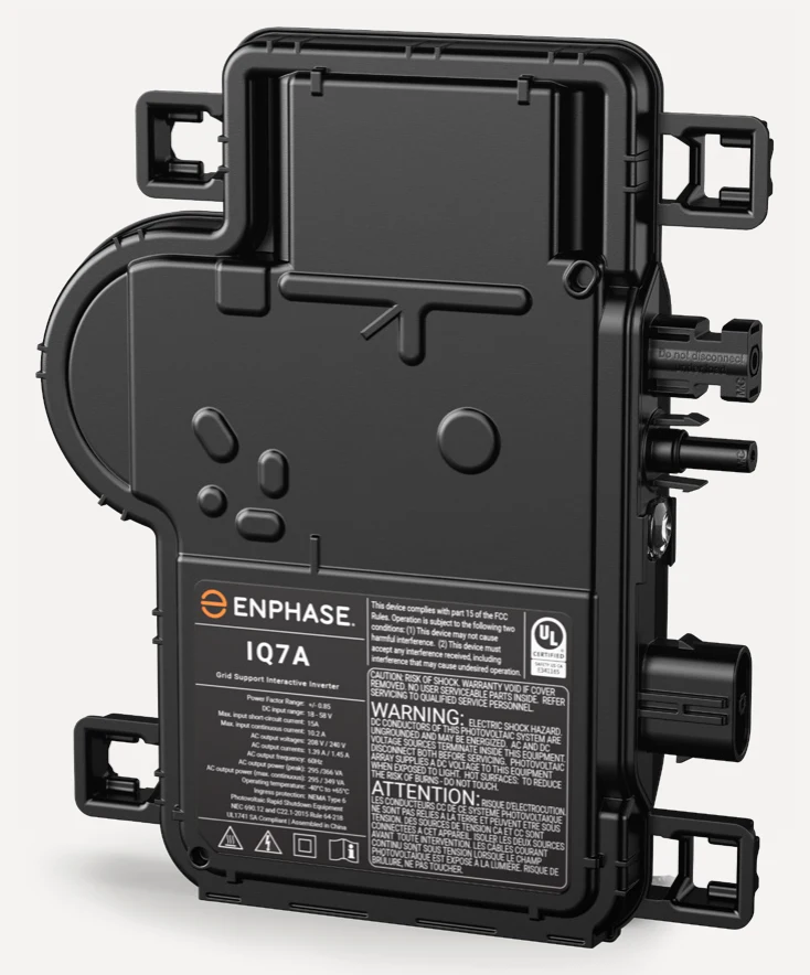 Enphase IQ7A-72-2-US microinverter