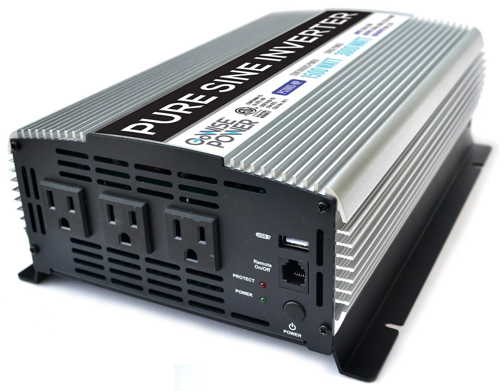 GoWISE Power PS1005 1500W 12V Pure Sine Wave Power Inverter