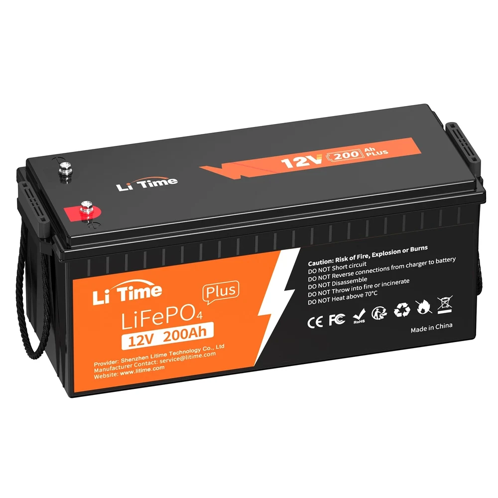LiTime 12V 200Ah Plus LiFePO4 Lithium Battery (DE edition)