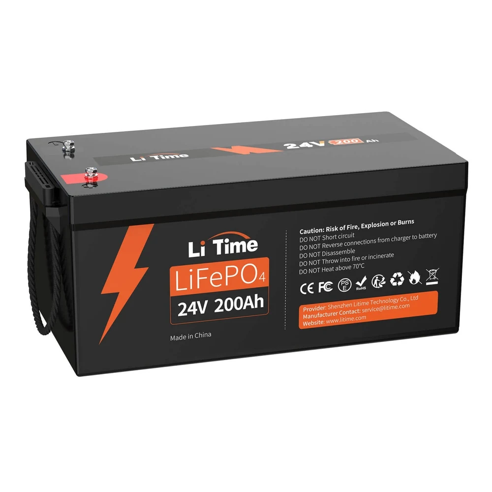 LiTime 24V 200Ah LiFePO4 Lithium Battery (DE edition)