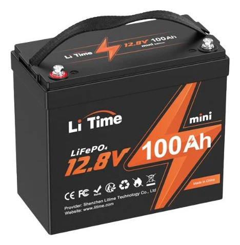 LiTime 12V 100Ah Mini LiFePO4 Lithium Battery (DE edition)