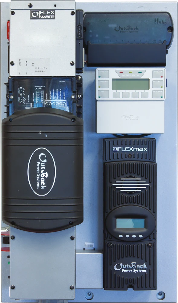OutBack Power FLEXpower ONE FP1 FXR3048A pre-wired inverter system