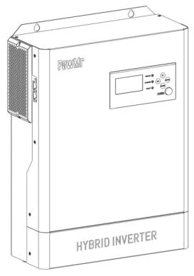 PowMr POW-HVM5.5M 5.5kW 48V 230V Hybrid Solar Inverter