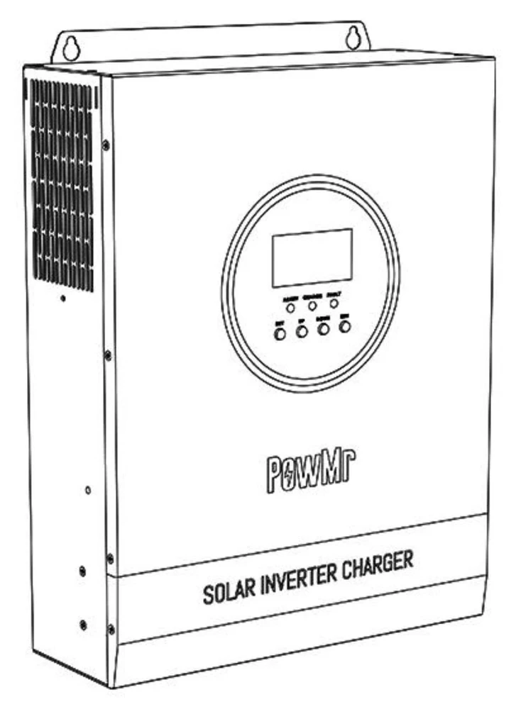 PowMr POW-LVM3.2K-24V 3.2kW 24V 120V Solar Inverter Charger