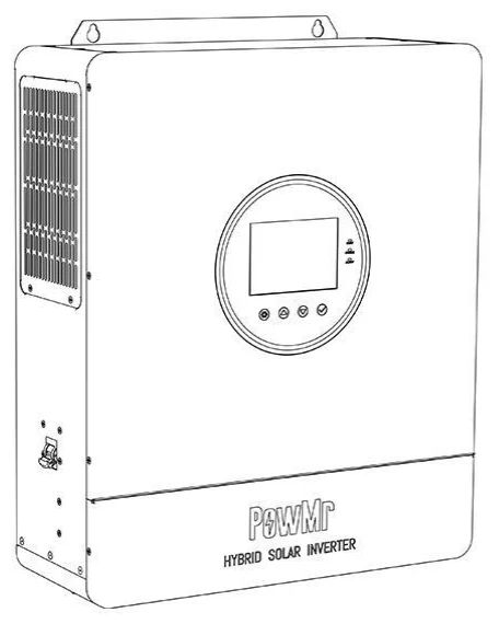 PowMr POW-SunSmart SP5K 5kW 48V 120V Hybrid Solar Inverter