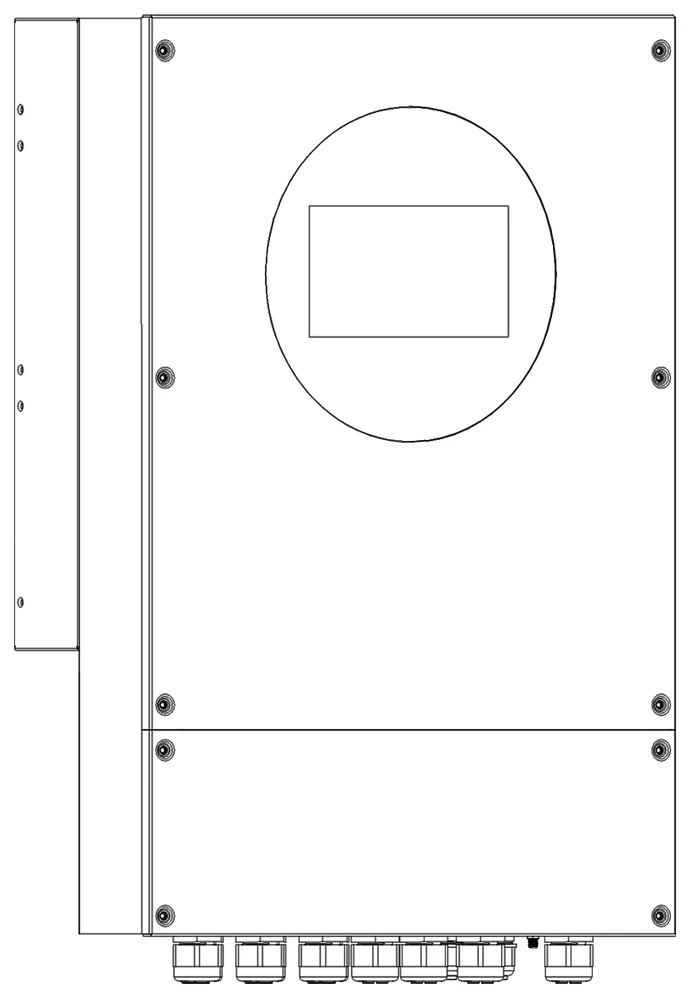PowMr POW-ELITE10.6KW 10.6kW 48V 230V IP66 Hybrid Solar Inverter