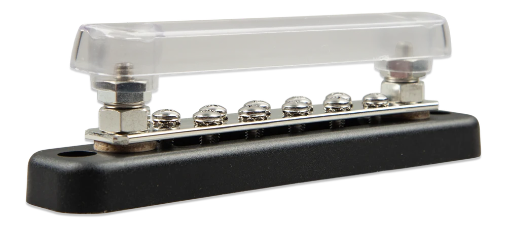 Victron Energy Busbar 150A 2P with 10 screws +cover