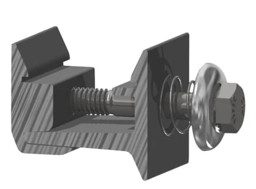 SnapNrack Ultra Rail Mounting Hardware, Silver