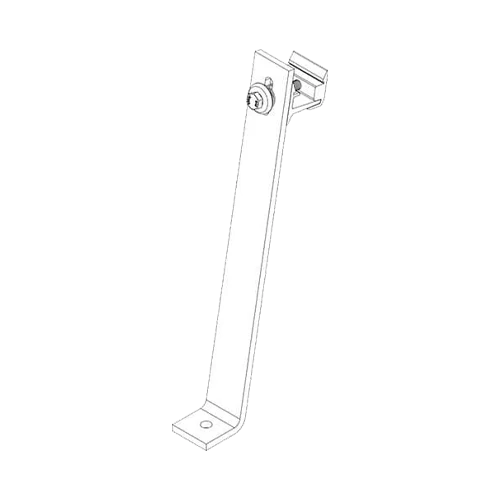 SnapNrack Ultra Rail Simple Tilt Back Leg 10° Portrait
