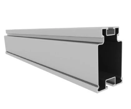 SunModo SMR100 Rail, 168 in, Mill finish (SMR100-168-M)