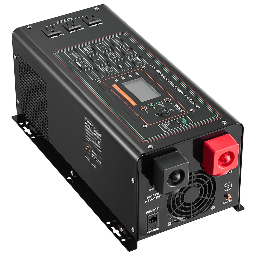 VEVOR BL-W3024V-L 3000W 24V Pure Sine Wave Inverter Charger
