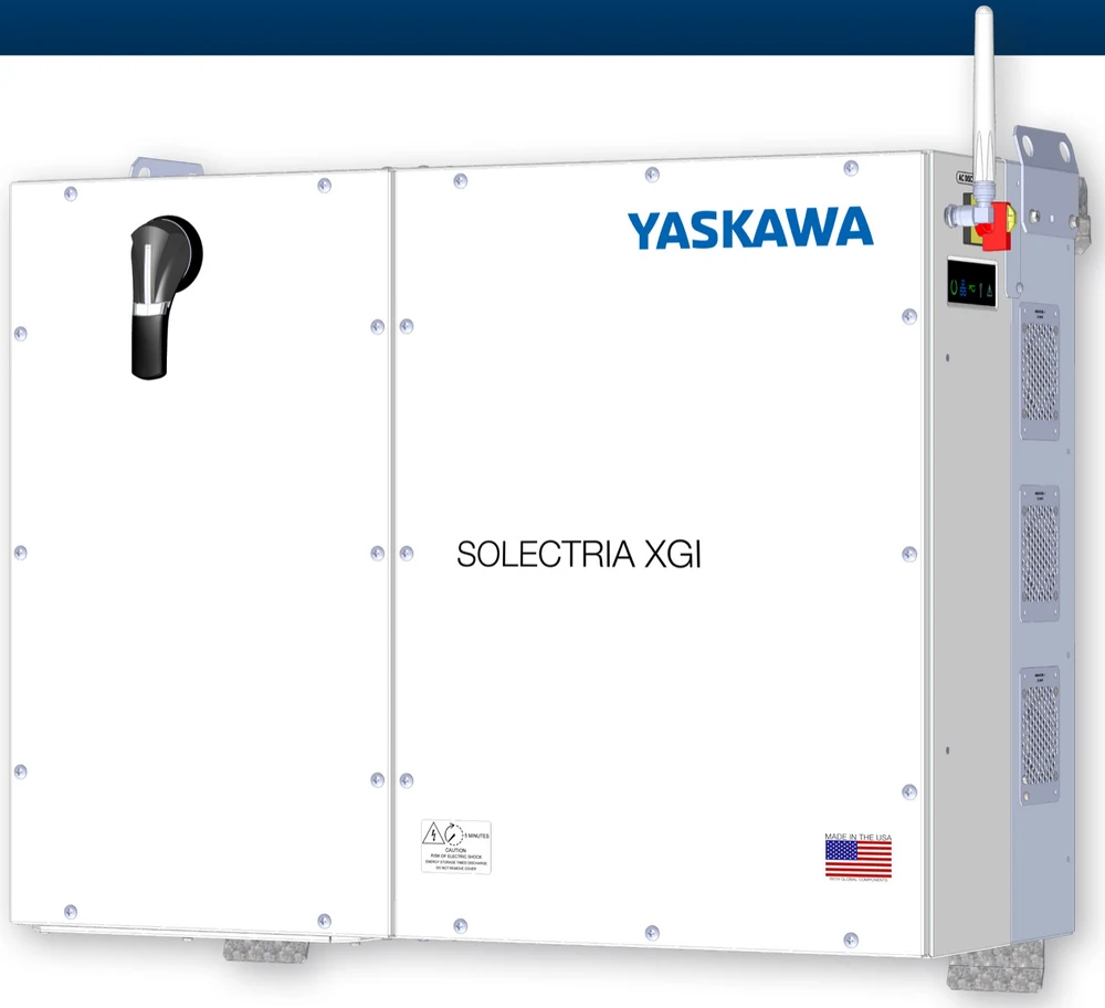 Yaskawa Solectria Solar XGI 1500-125/150-UL three-phase inverter