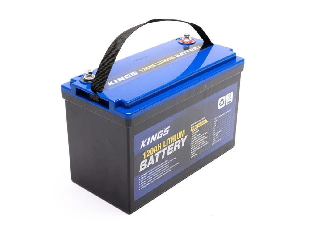 Kings 12V 120Ah Deep Cycle Lithium LiFePO4 Battery (AKEP-BATLITH120_01)